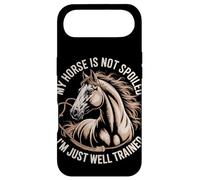 My Horse Is Not Spoiled I'm Just Well Trained Case for iPhone Air
