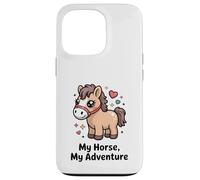 My Horse My Adventure Cute Pony Journey Kids Case for iPhone 13 Pro