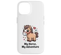 My Horse My Adventure Cute Pony Journey Kids Case for iPhone 14