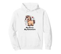 My Horse My Adventure Cute Pony Journey Kids Pullover Hoodie