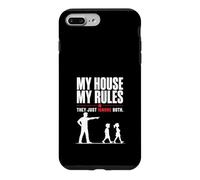 My House My Rules Funny Dad Humor Design Case for iPhone 7 Plus/8 Plus