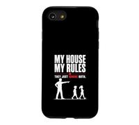 My House My Rules Funny Dad Humor Design Case for iPhone SE (2020) / 7/8