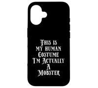 My Human Costume Crime Mobster Costume Old Fashioned Mobster Case for iPhone 16