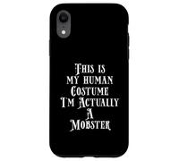 My Human Costume Crime Mobster Costume Old Fashioned Mobster Case for iPhone XR
