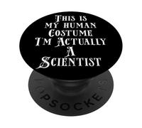 My Human Costume Scientist Costume Research Science Majors PopSockets Adhesive PopGrip