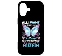 My Husband Is My Angel, Wives Missing Husband In Memories Case for iPhone 17