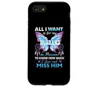 My Husband Is My Angel, Wives Missing Husband In Memories Case for iPhone SE (2020) / 7/8