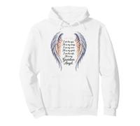 My Husband Is My Guardian Angel Widowed Wife Memorial Day Pullover Hoodie