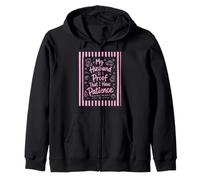 My Husband Is Proof That I Have Patience Womens Zip Hoodie