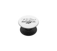 My Husband Mastered It Masters Degree Graduation Funny MBA PopSockets Adhesive PopGrip
