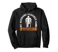 My Husband Requires Some Assembly - Amputee Warrior's Wife Pullover Hoodie