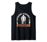 My Husband Requires Some Assembly - Amputee Warrior's Wife Tank Top