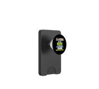 My Husbands Wife I Think Damn She Is A Lucky Woman My Wife PopSockets PopWallet for MagSafe
