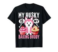 My Husky is My Baking Buddy T-Shirt