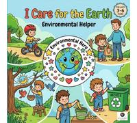 My 'I Care for the Earth' Environmental Helper Coloring Book: Fun and Easy Coloring Pages for Toddlers and Preschool Kids Ages 3-6