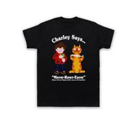 My Icon Art and Clothing Retro Cartoon Charley Says 70s Public Information Mens T-Shirt