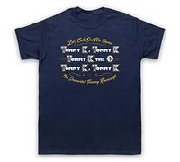 My Icon Art and Clothing Saw Let's Call Out His Name Tom K Gaelic Celtic Folk Rock Doctors Slogan Mens T-Shirt, Navy Blue, 3XL