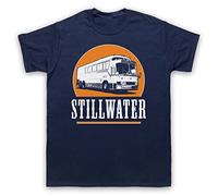 My Icon Art & Clothing Almost Fame Stillwater Comedy Drama Film Rock Band Mens T-Shirt, Navy Blue, Large