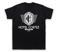 My Icon Art & Clothing American Horror Story Hotel Cortez Mens T-Shirt, Black, 2XL
