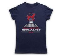 My Icon Art & Clothing Blade Run Equal Rights for Replicants 2019 Womens T-Shirt, Navy Blue, Large