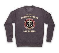 My Icon Art & Clothing Call Saul University of American Samoa Law School Bet Adults Sweatshirt, Charcoal, Large