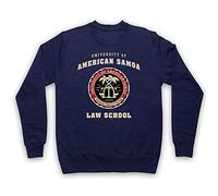 My Icon Art & Clothing Call Saul University of American Samoa Law School Bet Adults Sweatshirt, Navy Blue, Large