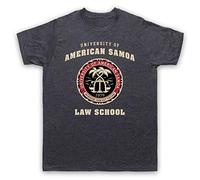 My Icon Art & Clothing Call Saul University of American Samoa Law School Bet Mens T-Shirt, Vintage Slate, Large