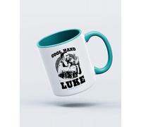 My Icon Art & Clothing Cool Hand Luke Humphries Darts Mug, White & Cobalt