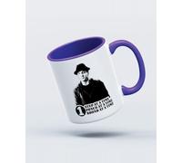 My Icon Art & Clothing Creed Rock One Step At A Time Mug, White & Purple