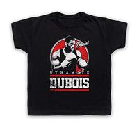 My Icon Art & Clothing Daniel Dynamite Dubois DDD Boxing Tribute Heavyweight Boxer Kids T-Shirt, Black, 9-11 Years