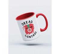 My Icon Art & Clothing Dread At The Control Regga Punk Mug, White & Red