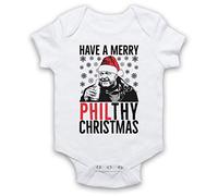 My Icon Art & Clothing East Phil Mitchell Have A Merry Philthy Christmast Soap Opera TV Baby Grow