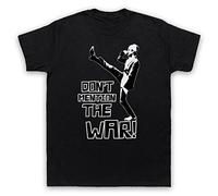 My Icon Art & Clothing Fawlty Basil Don't Mention The War Comedy TV Mens T-Shirt, Black, Large
