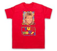My Icon Art & Clothing Fun Pat Sharp Kids House TV Show Mens T-Shirt, Red, Large