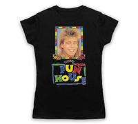 My Icon Art & Clothing Fun Pat Sharp Kids House TV Show Womens T-Shirt, Black, Medium