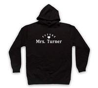 My Icon Art & Clothing Future Mrs Turner Alex Indie Monkeys Rock Star Fan Lover Adults Hoodie, Black, Small