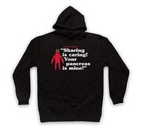 My Icon Art & Clothing Garten Banban Sharing Is Caring Your Pancreas Is Mine Adults Hoodie, Black, Small