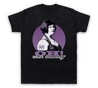 My Icon Art & Clothing Gavin Stace Ness Oh What's Occurring Comedy TV Mens T-Shirt, Black, Medium