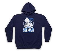 My Icon Art & Clothing Gerwyn Price The Iceman Darts Tribute Welsh Player Adults Hoodie, Navy Blue, Medium