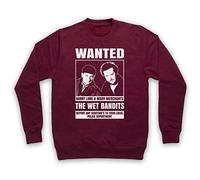 My Icon Art & Clothing Home The Wet Bandits Al Wanted Poster Adults Sweatshirt
