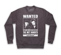 My Icon Art & Clothing Home The Wet Bandits Al Wanted Poster Adults Sweatshirt