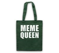 My Icon Art & Clothing Meme Queen Meme Tote Bag | Cotton Shopping Shoulder Bag