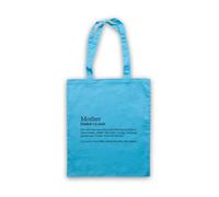 My Icon Art & Clothing Mother Dictionary Definition Kind Words Tote Bag | Words Mum Mummy Mother's Day, Cotton Shopping Shoulder Bag