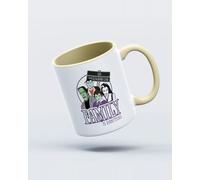 My Icon Art & Clothing Munsters Family is Everything Mug, White & Beige
