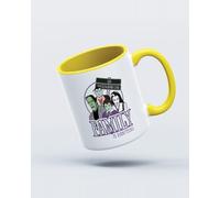 My Icon Art & Clothing Munsters Family is Everything Mug, White & Yellow