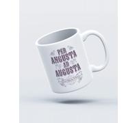My Icon Art & Clothing Per Angusta Ad Augusta Through Mug, White