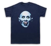 My Icon Art & Clothing Salem's Vampire Retro Horror Lot Mens T-Shirt, Navy Blue, 2XL