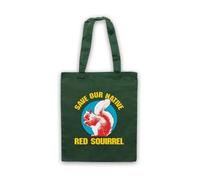 My Icon Art & Clothing Save The Red Squirrel Protest Slogan Tote Bag | Slogan, Cotton Shopping Shoulder Bag