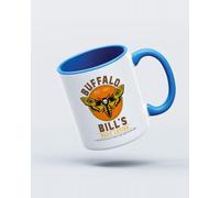 My Icon Art & Clothing Silence Lambs Buffalo Mug, White & Light Blue