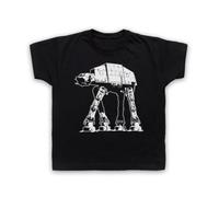 My Icon Art & Clothing Star AT-AT Walker All Terrain Armored Kids T-Shirt | All Terrain Armored Transport Vehicle Sci Fi Film, Unisex Kids Cotton T-Shirt